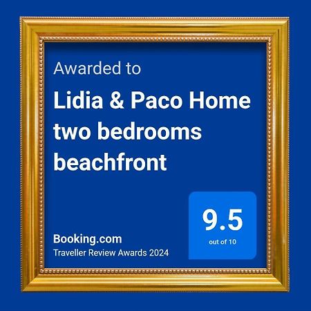 Lidia & Paco Home Two Bedrooms Beachfront Playa Del Aguila  Eksteriør billede