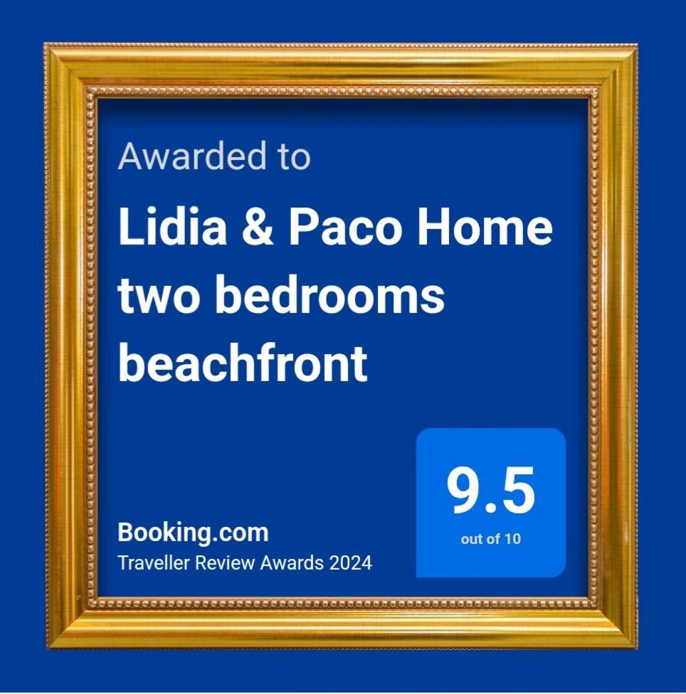 Lidia & Paco Home Two Bedrooms Beachfront Playa Del Aguila  Eksteriør billede